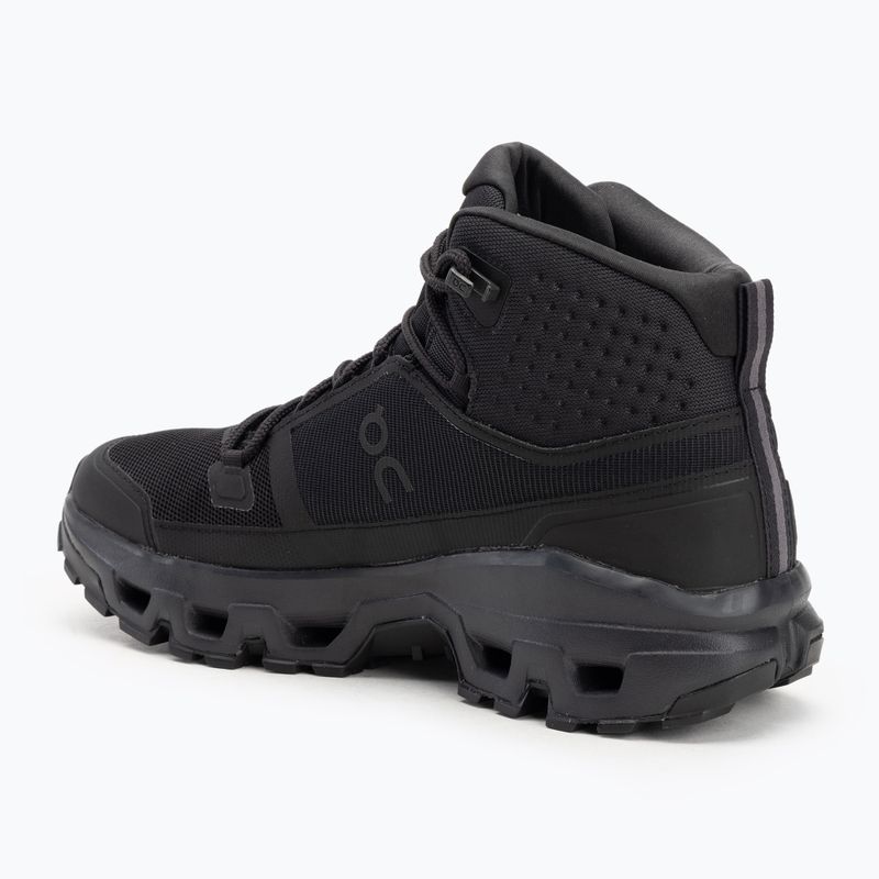 Herrenschuhe On Cloudrock Mid Waterproof black/black 3