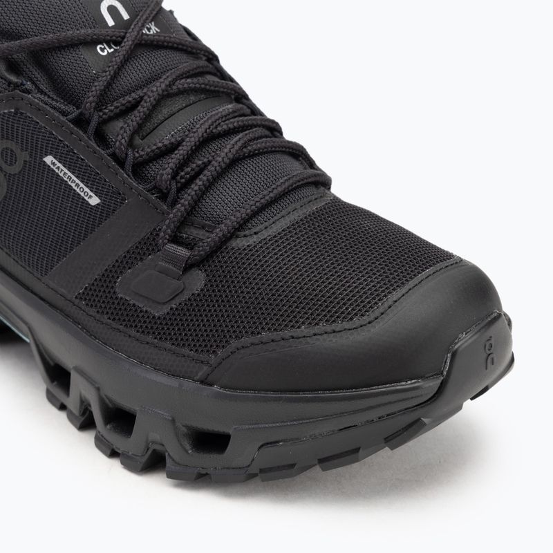 Schuhe Damen On Running Cloudrock Low Waterproof black/black 7