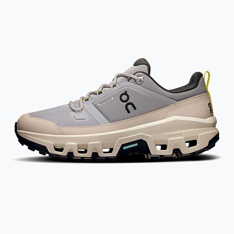 Schuhe Damen On Running Cloudrock Low Waterproof alloy/ice 10
