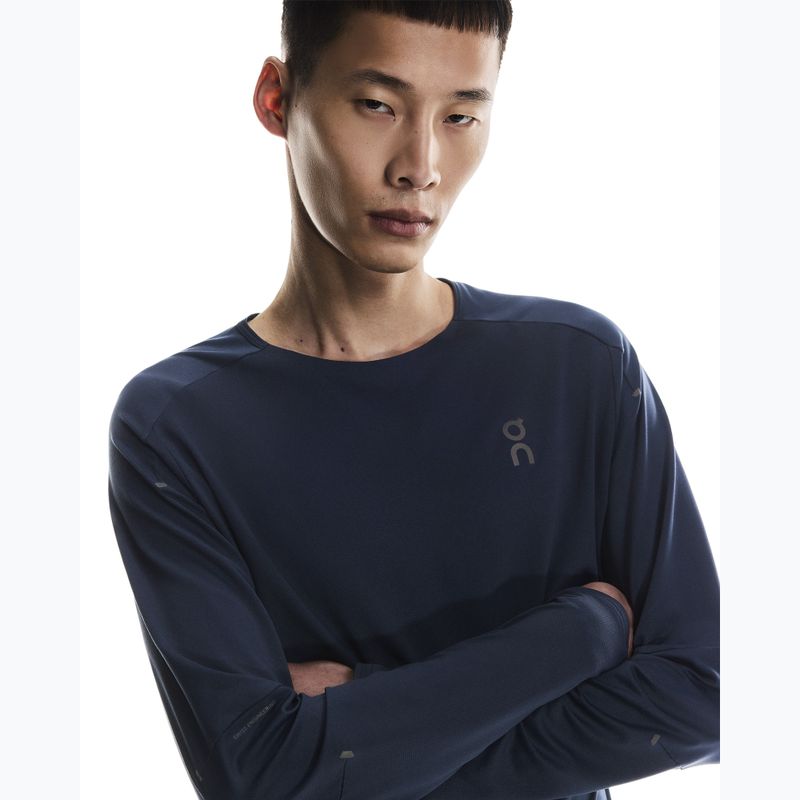 Men's On Performance Long-T navy/schwarz running longsleeve 5