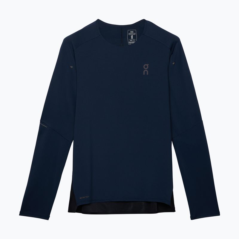 Men's On Performance Long-T navy/schwarz running longsleeve 8
