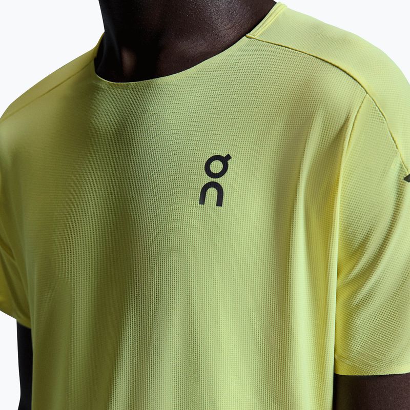 Men's On Running Performance-T limelight/lime Laufshirt 5