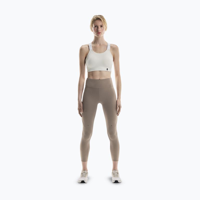 Damen Trainingsleggings On Performance Tights 7/8 Asche 2