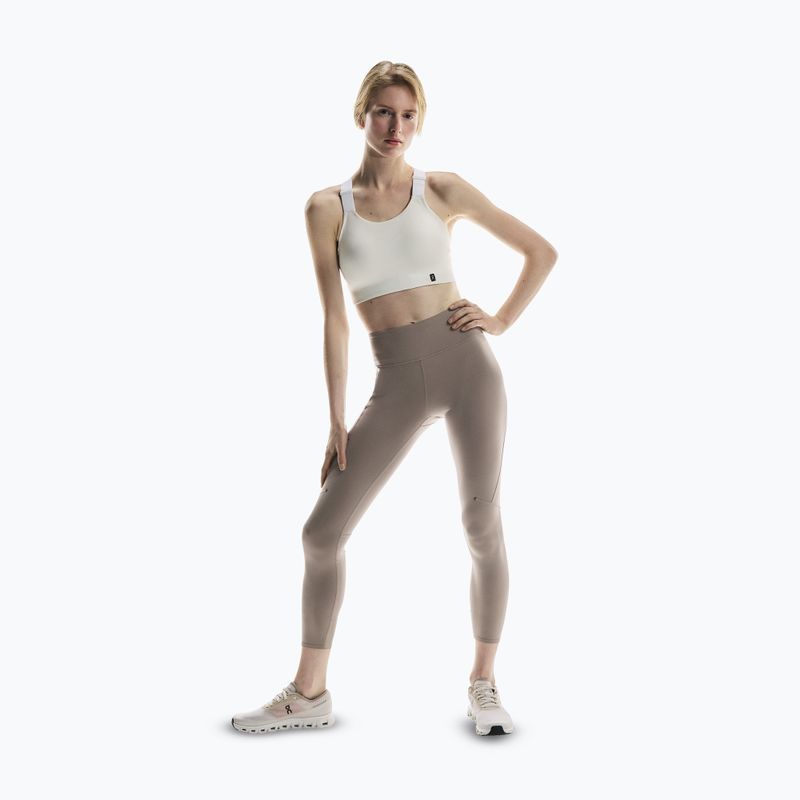 Damen Trainingsleggings On Running Performance Tights 7/8 Asche 4