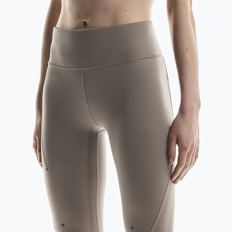 Damen Trainingsleggings On Running Performance Tights 7/8 Asche 6