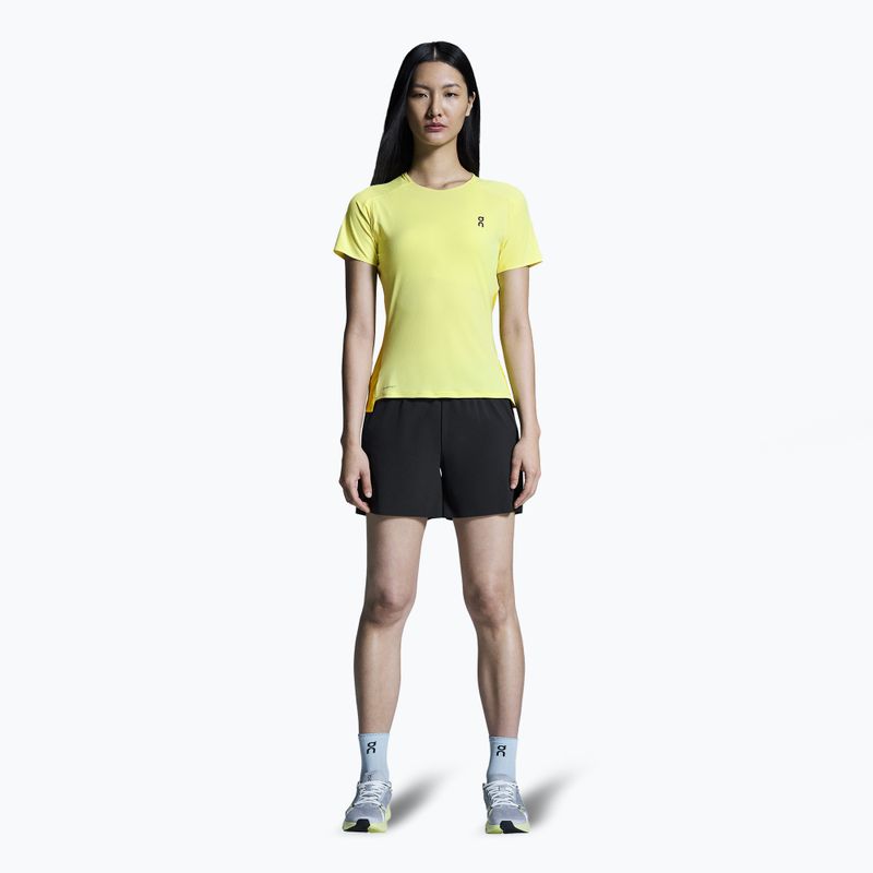 Damen Laufshirt On Running Performance-T limelight/lime 2