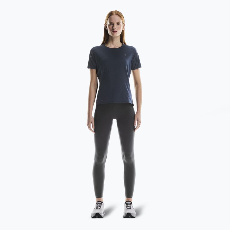 Laufshirt Damen On Performance-T navy/black 2