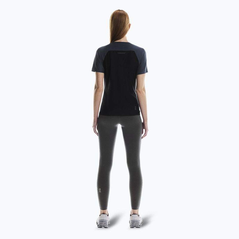 Laufshirt Damen On Performance-T navy/black 3