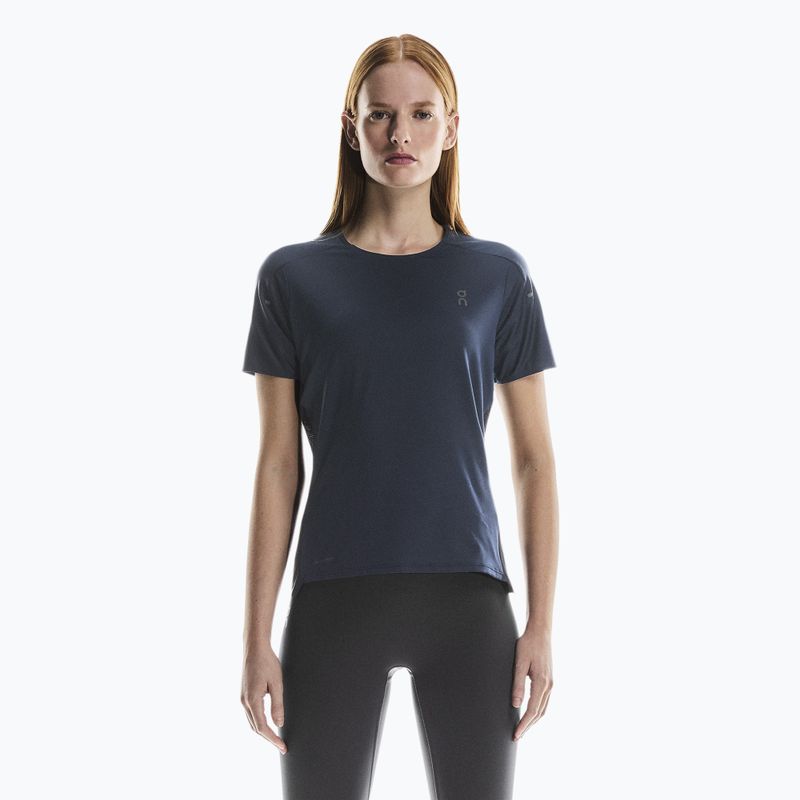Laufshirt Damen On Performance-T navy/black 4