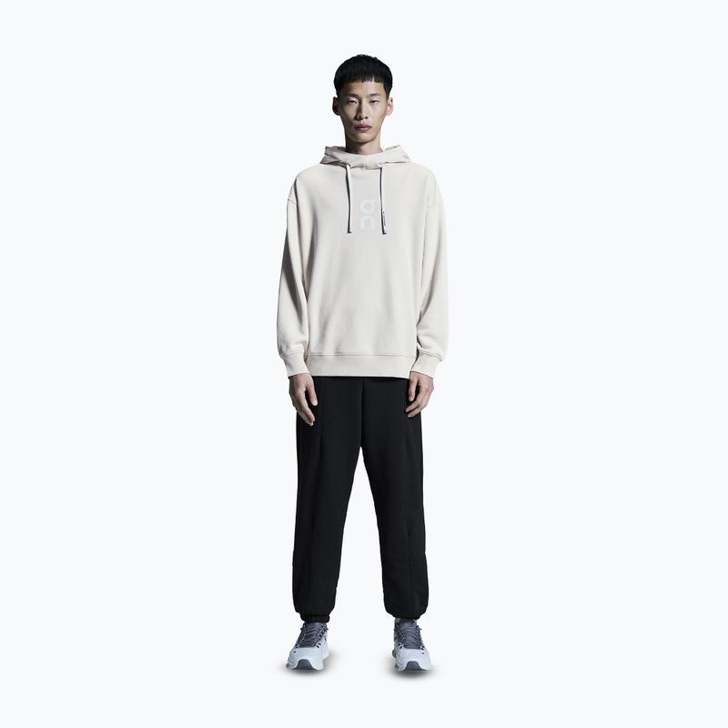 Herren On Running Club Hoodie silber 2