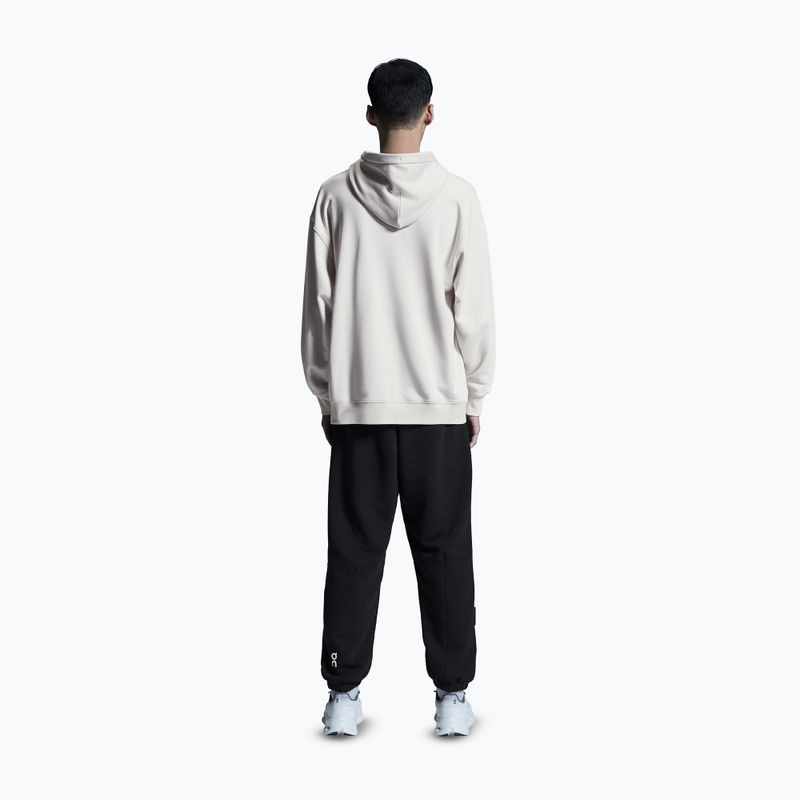 Herren On Club Hoodie silber 3