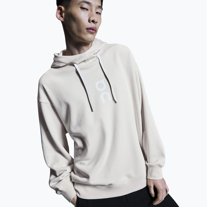 Herren On Running Club Hoodie silber 5