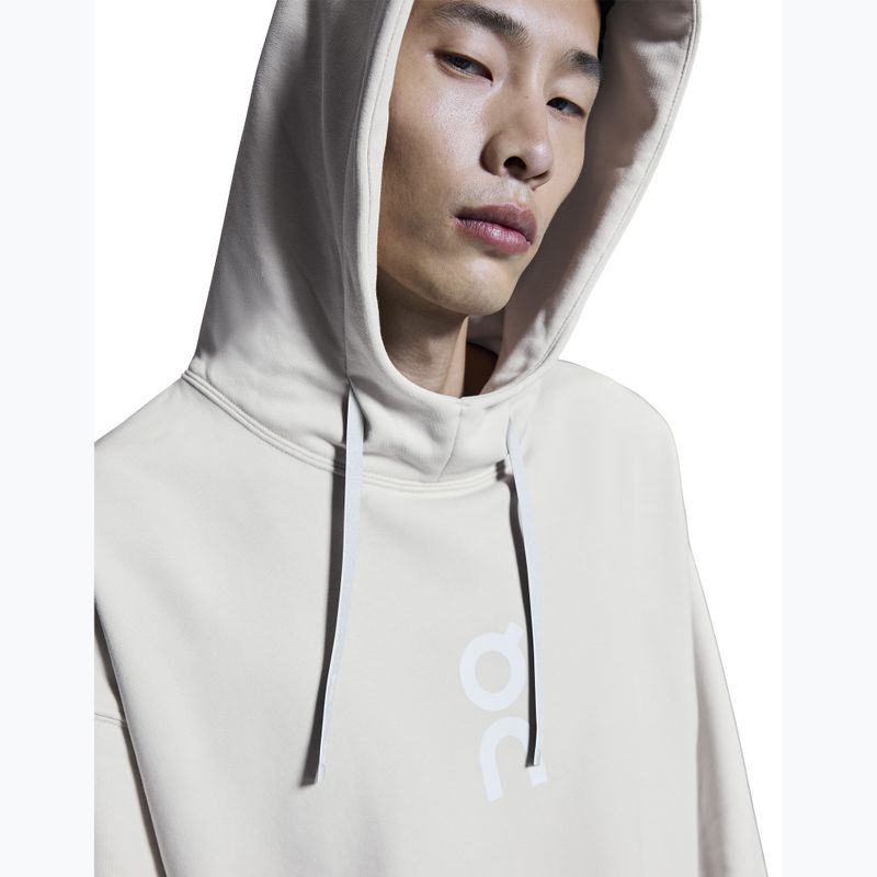 Herren On Running Club Hoodie silber 6