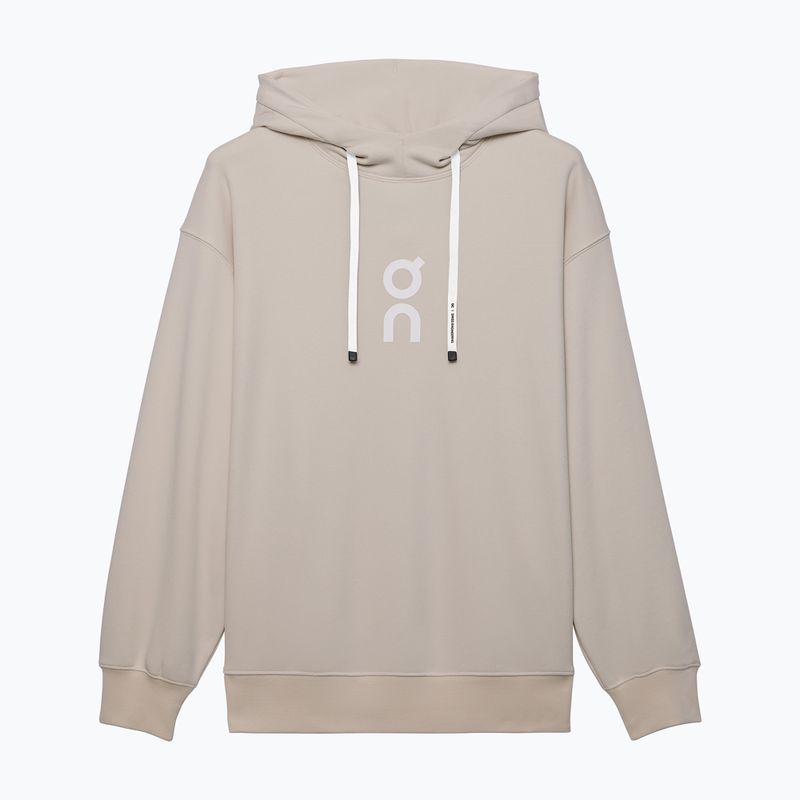 Herren On Running Club Hoodie silber 7