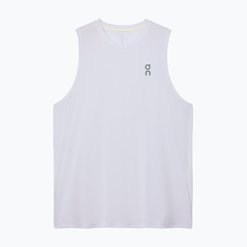 Herren-Laufshirt On Core Tank white 8