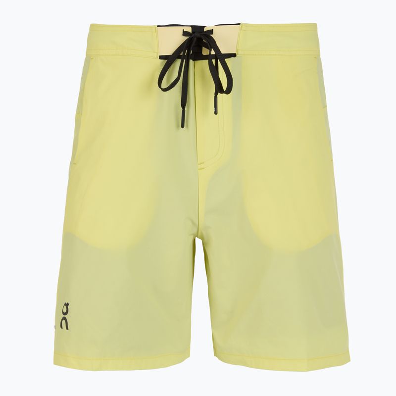Herren On Running Performance Hybrid limelight Laufshorts