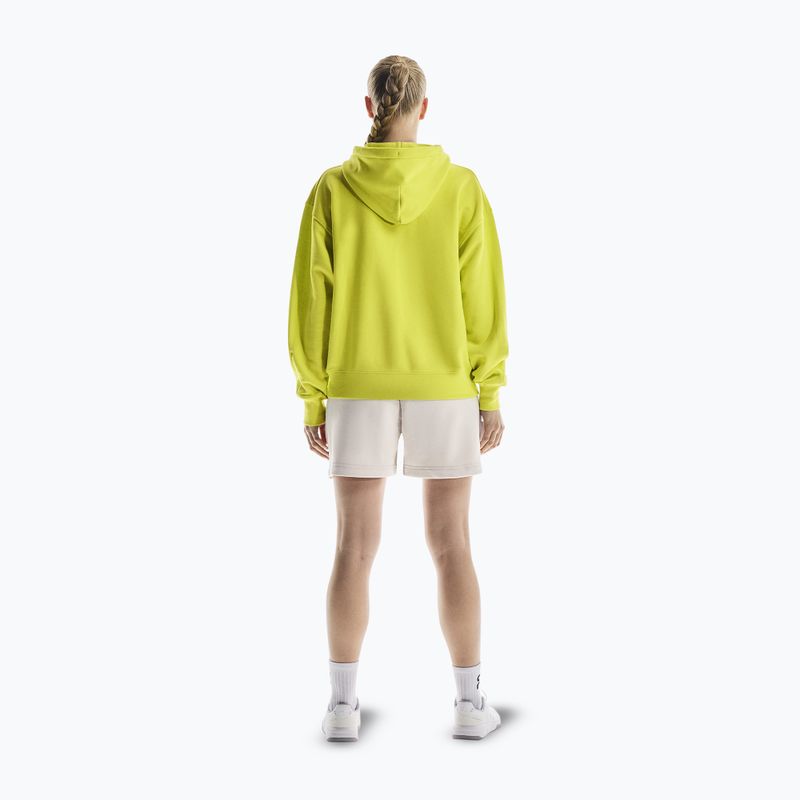 Women's On Running Club Hoodie lime 3