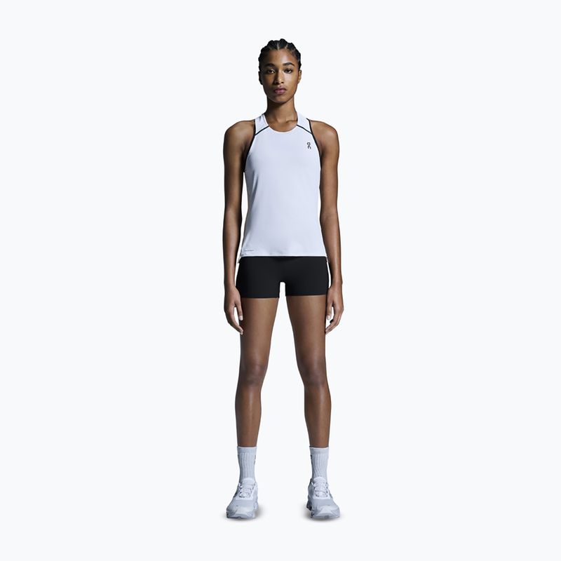 Damen-Laufshirt On Performance Tank white/silver 2