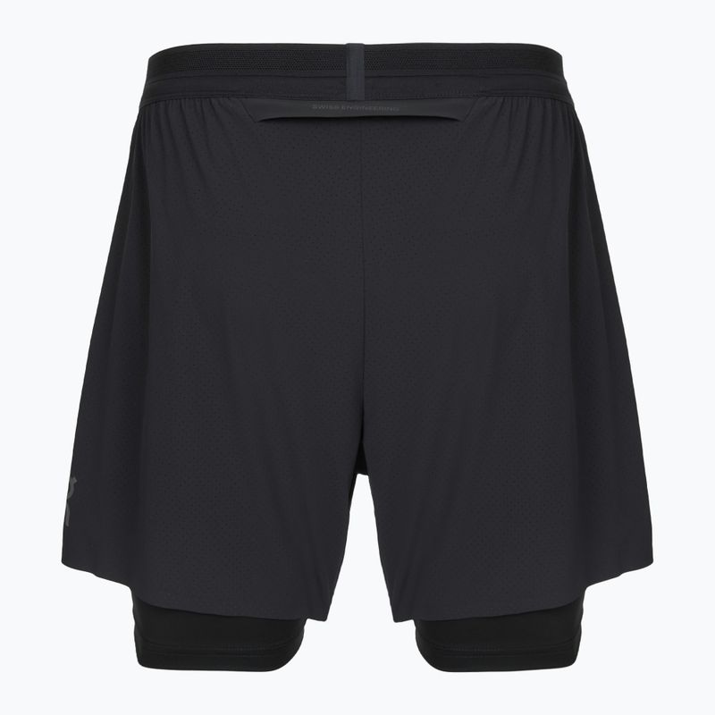 Herren-Laufshorts On 5" Performance 2/1 black 2