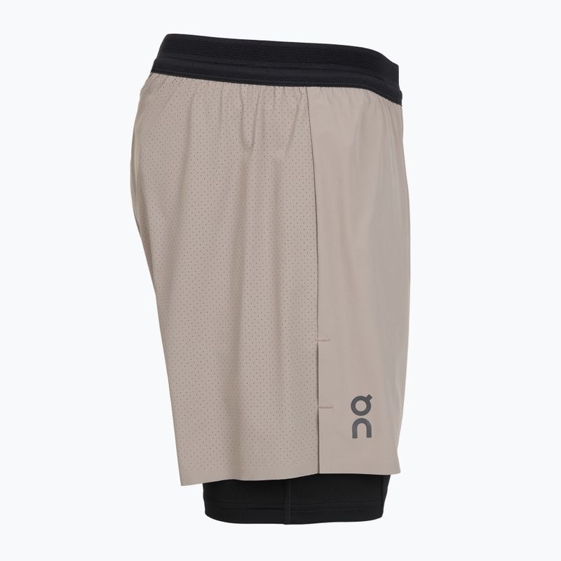 Herren-Laufshorts On 5" Performance 2/1 cinder/black 3