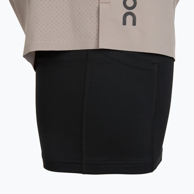 Herren-Laufshorts On 5" Performance 2/1 cinder/black 5