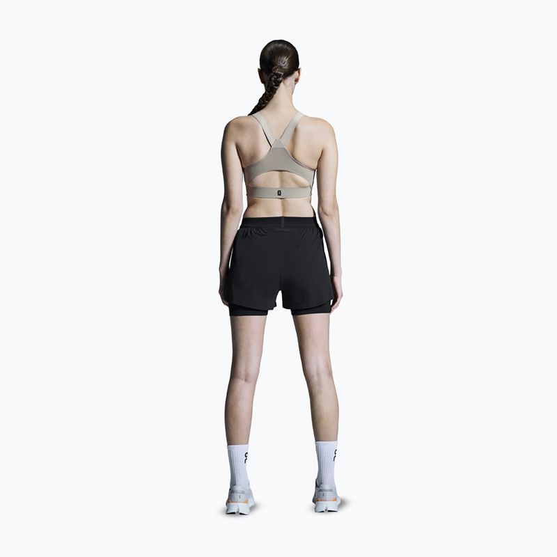 Damen-Laufshorts On 3" Performance 2/1 black 3
