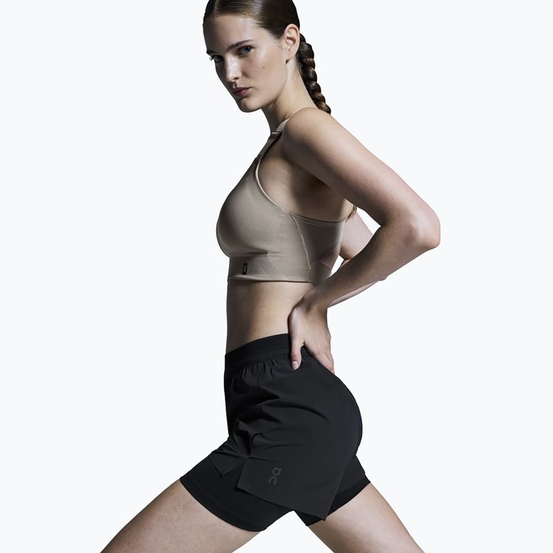 Damen-Laufshorts On 3" Performance 2/1 black 5
