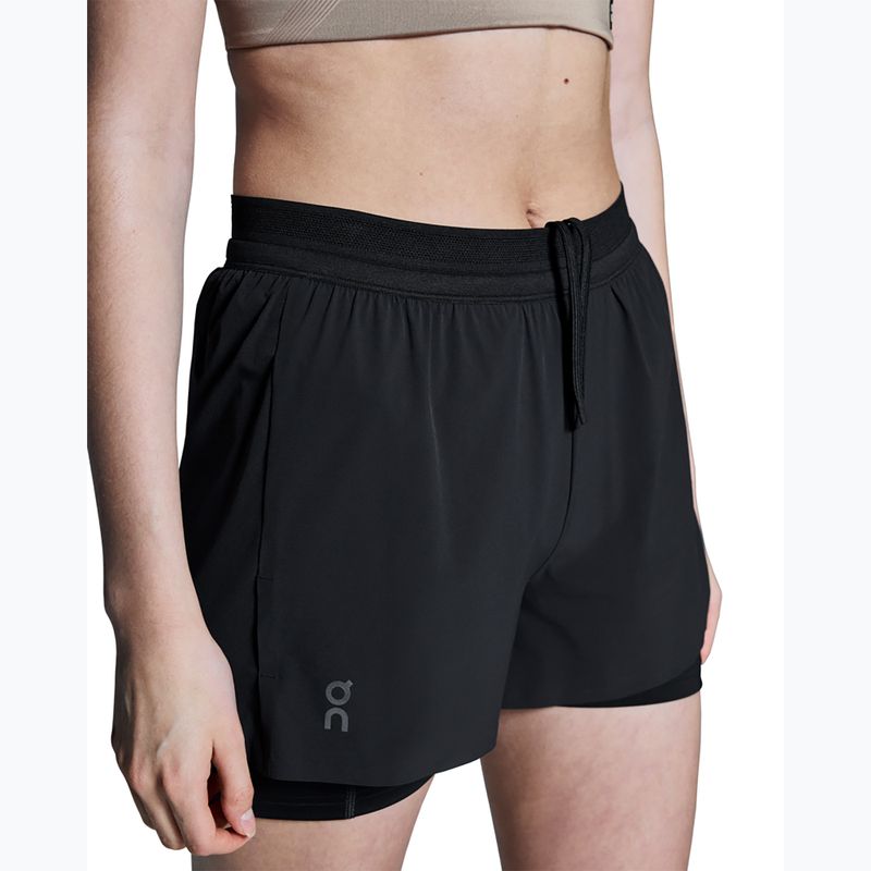 Damen-Laufshorts On 3" Performance 2/1 black 6