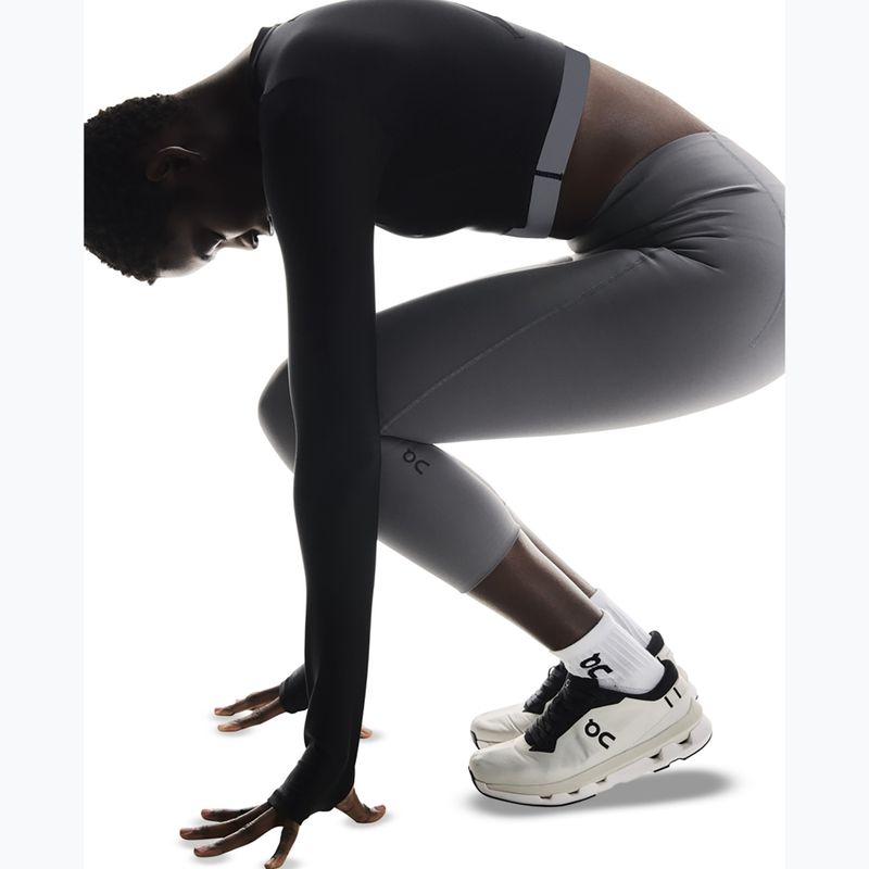 Damen Trainings-Longsleeve On Train Crop black 7