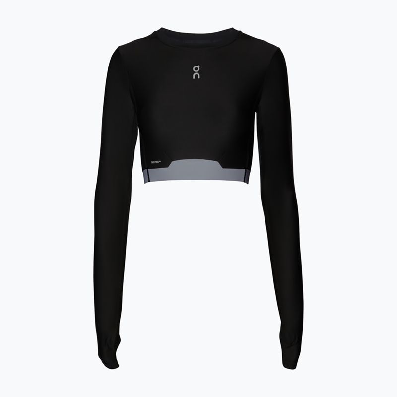 Damen Trainings-Longsleeve On Train Crop black 8