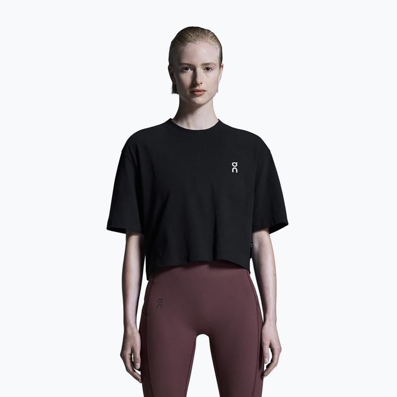 Damen-T-Shirt On Club Boxy-T wlack