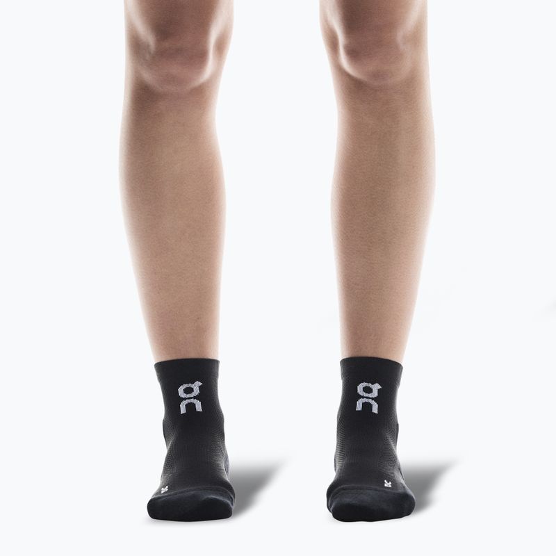 Socken On Core Run Mid 2 Paar black 2