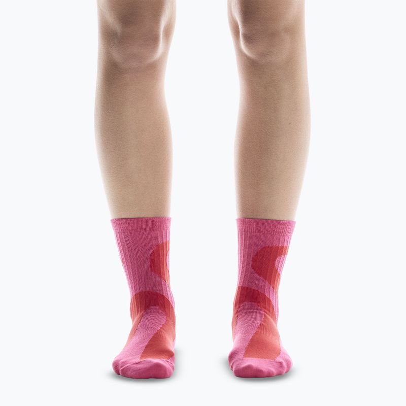 Socken On Liquid Logo High 2 Paar limelight/pink 3