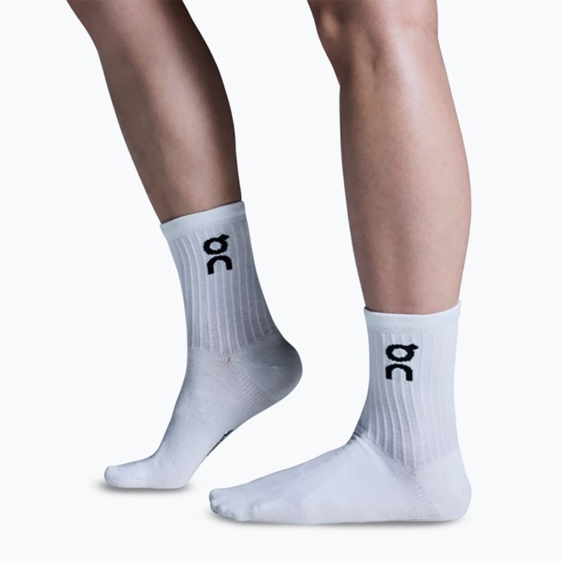 Socken On Logo High 3 Paar white 2