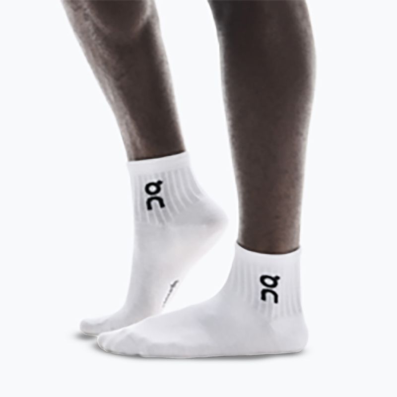 Socken On Logo Sock Mid 3 Paar white 5