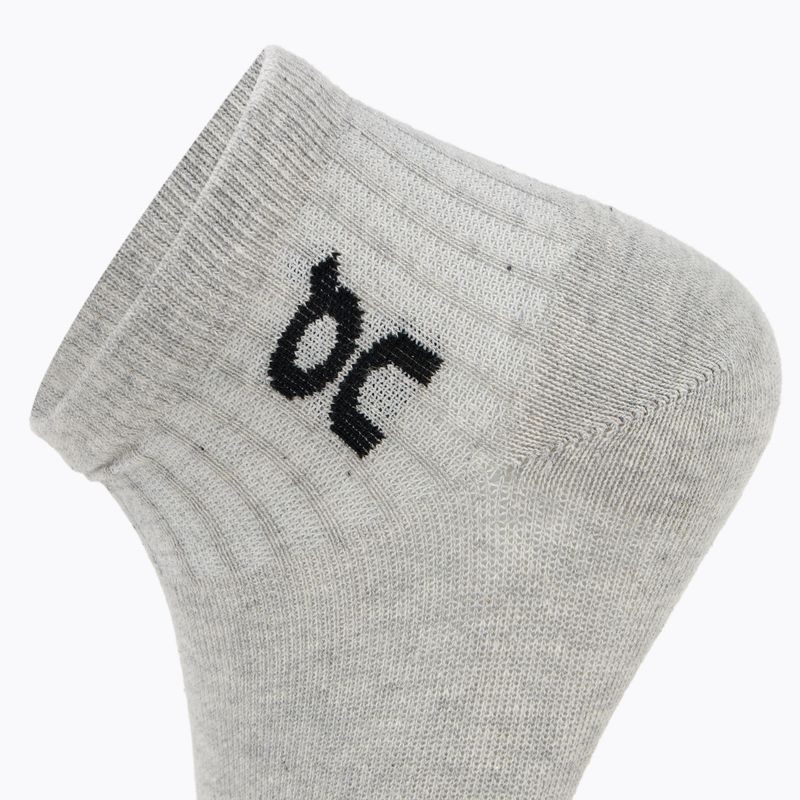 Socken On Running Logo Sock Mid 3 Paar heather gray 4