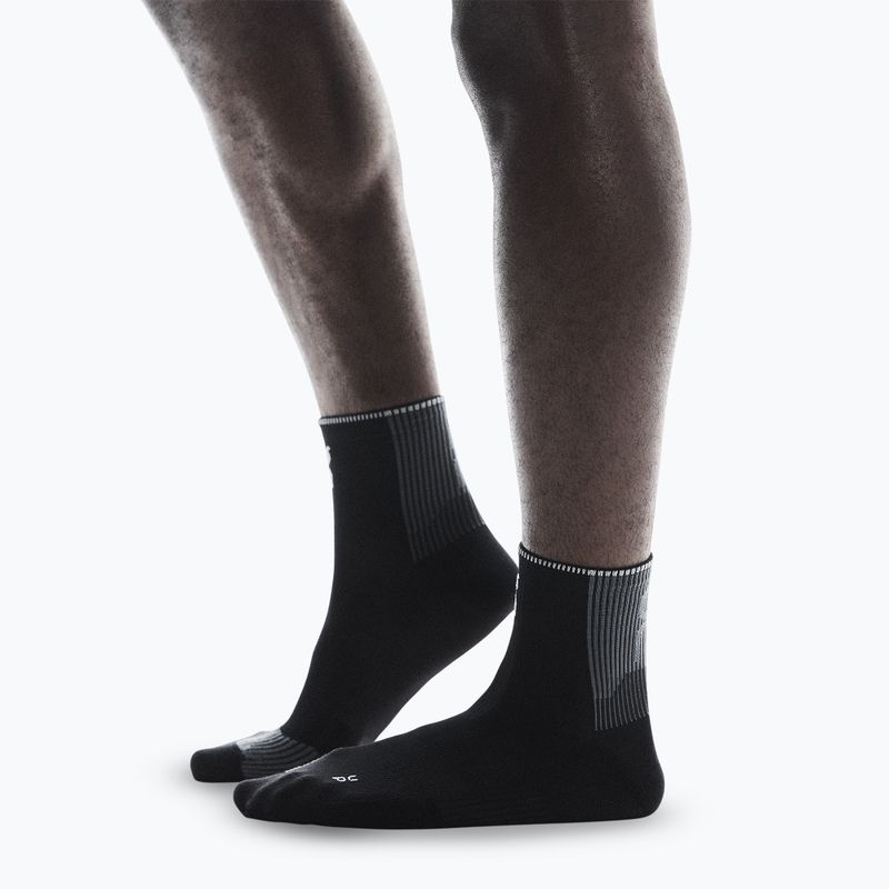 On Performance Run Mid Socken schwarz/eclipse 3