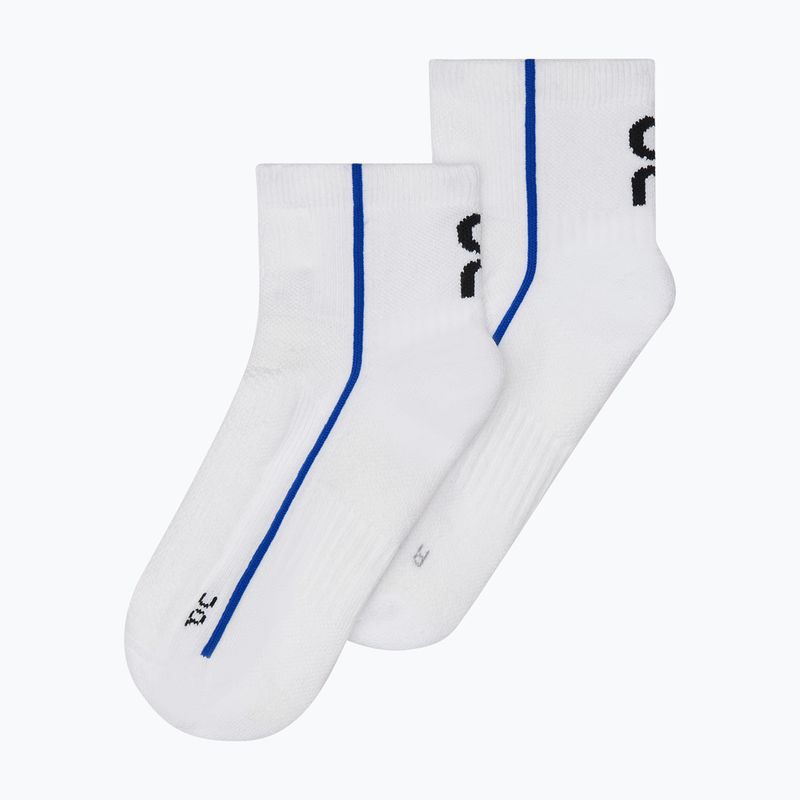 Socken On Running Court Mid white/indigo