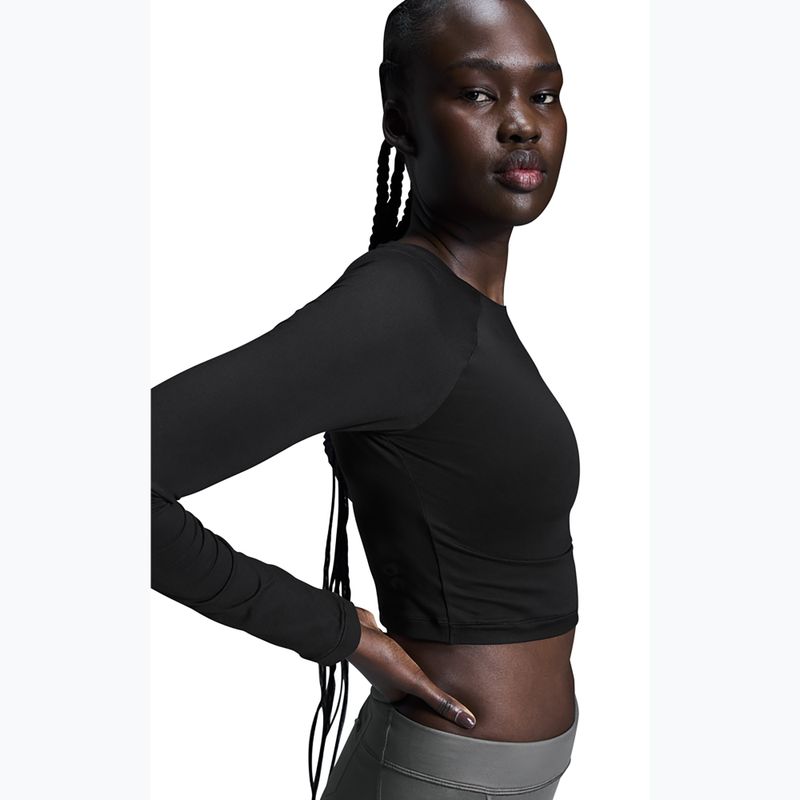 Damen-Trainings-Longsleeve On Running Studio Long-T Crop black 5