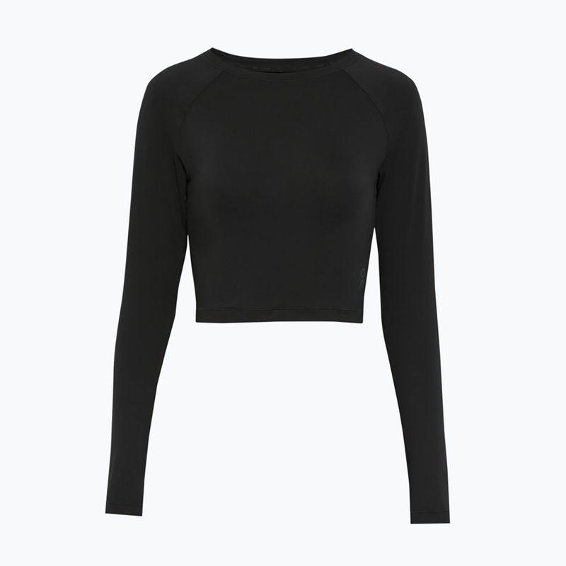Damen-Trainings-Longsleeve On Running Studio Long-T Crop black 7