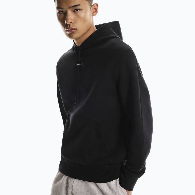 Herrenpullover On Focus Tech Hoodie schwarz 3