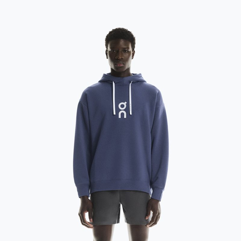 Herrenpullover On Running Club Hoodie Acai