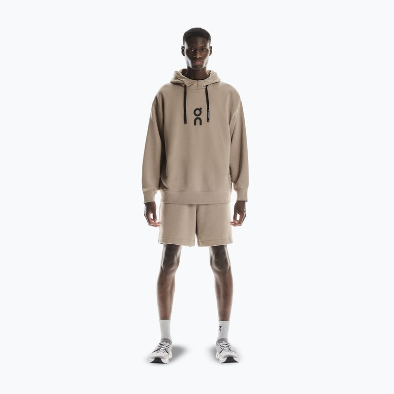 Herrenpullover On Running Club Hoodie desert 2