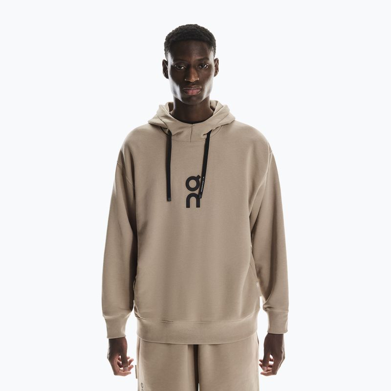 Herrenpullover On Running Club Hoodie desert 4