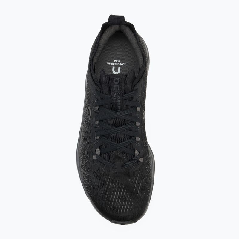 Herren On Cloudsurfer Max Wide schwarz/eclipse Laufschuhe 5