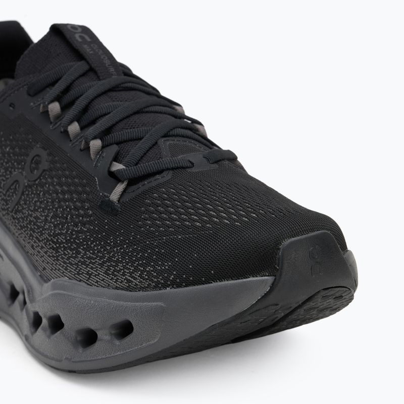 Herren On Cloudsurfer Max Wide schwarz/eclipse Laufschuhe 7