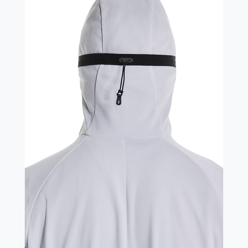Herren-Lauf-Hoodie On Climate Zip Hoodie white 5