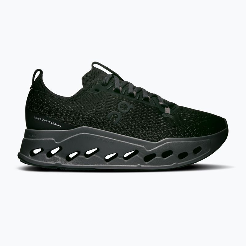 Women's On Cloudsurfer Max Wide schwarz/eclipse Laufschuhe