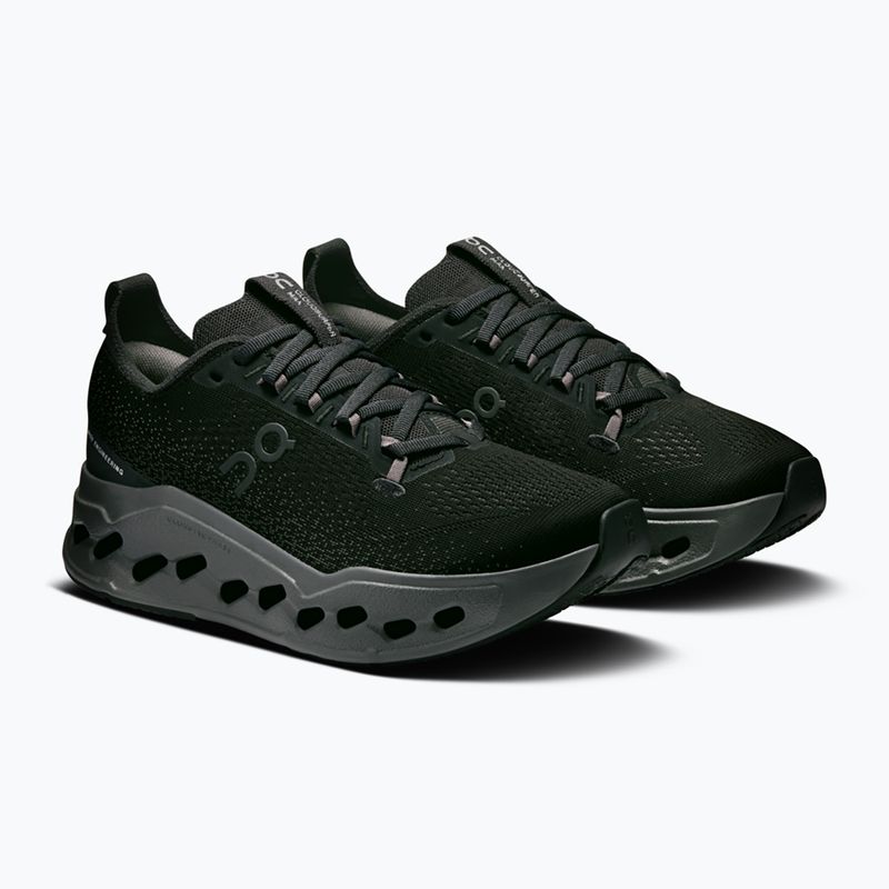 Women's On Cloudsurfer Max Wide schwarz/eclipse Laufschuhe 3