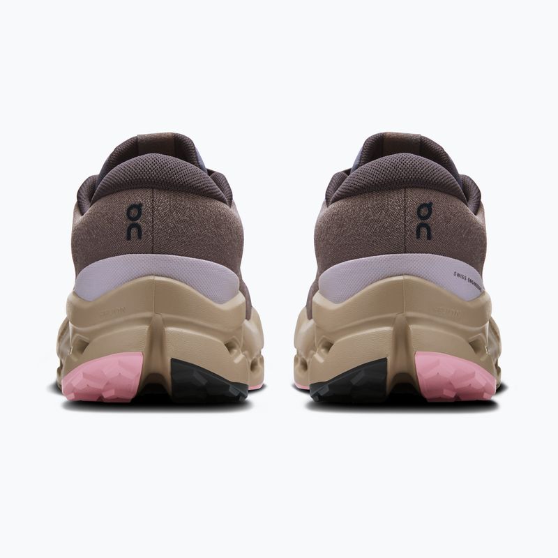 Damen Laufschuhe On Cloudsurfer Trail 2 Waterproof cinder/desert 11